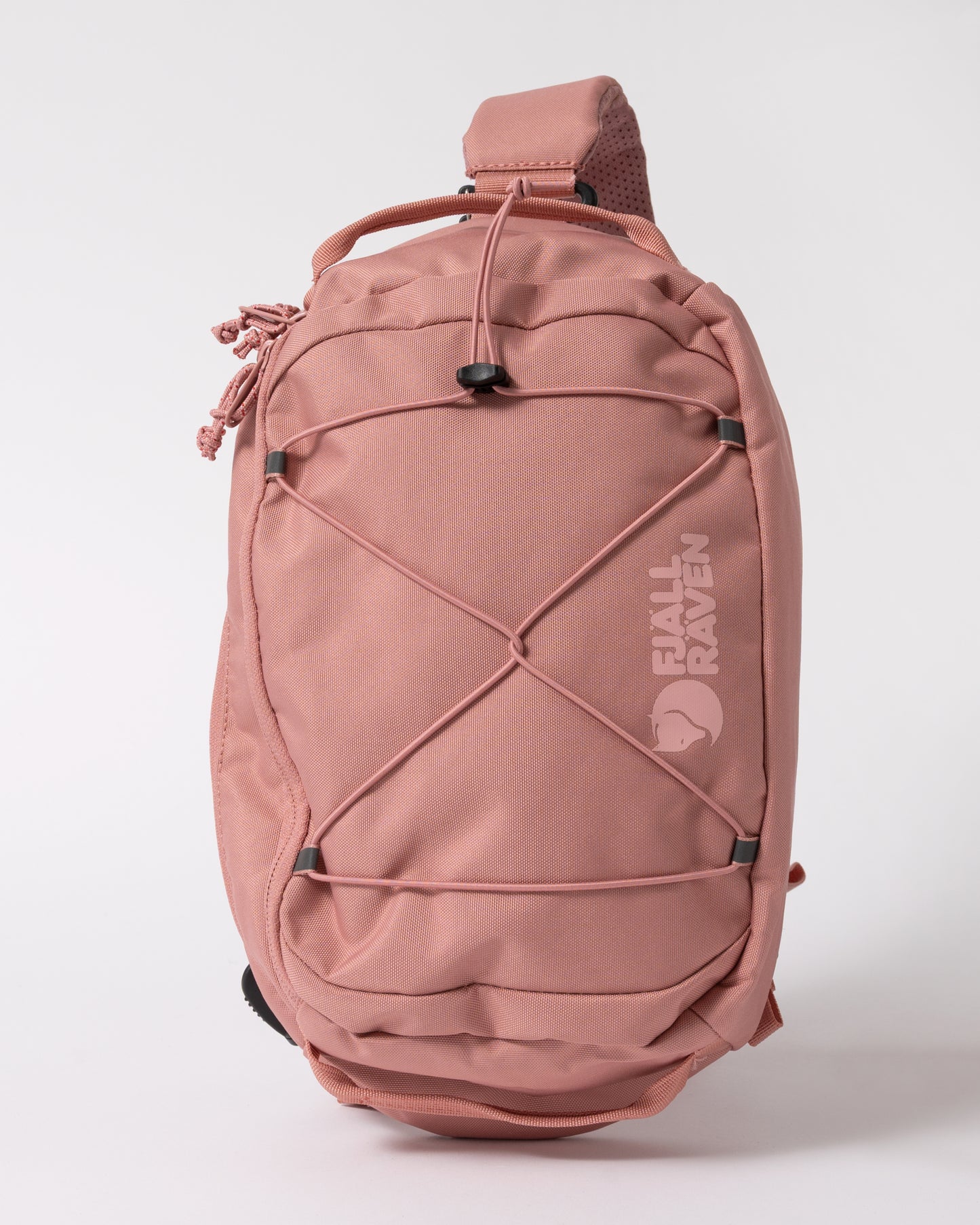front of Fjallraven Skule 6L Unisex Sling Bag in Dusty Rose 300