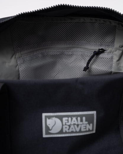 Fjallraven Vardag 33L Unisex Duffel Bag in Coal Black 037