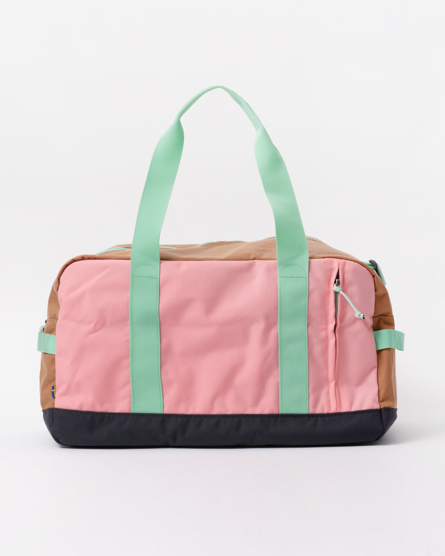 Fjallraven Vardag 33L Unisex Duffel Bag in Poppy Pink/Khaki Dust 354-228