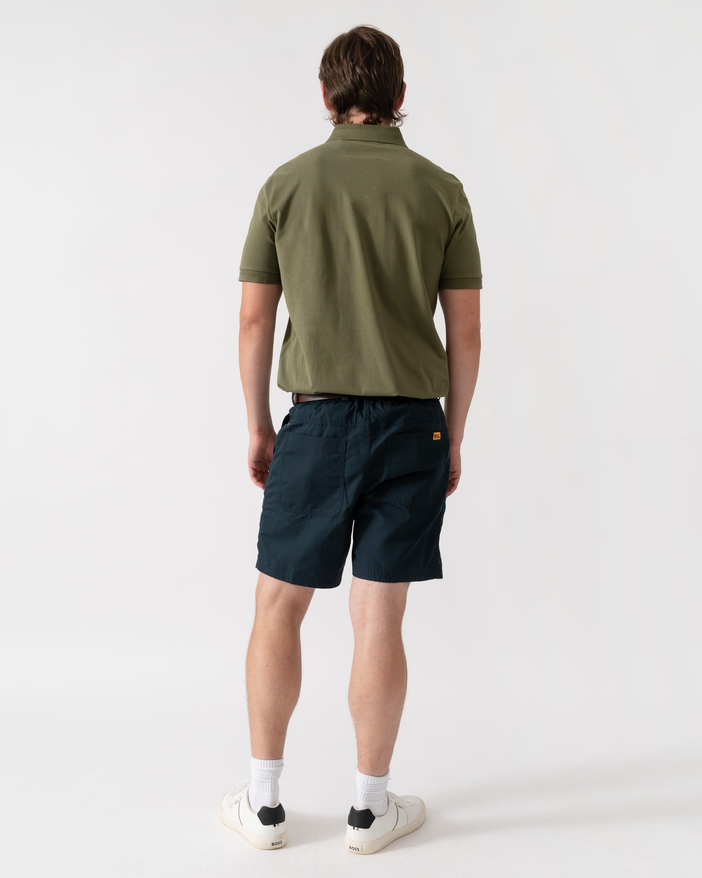 Fjallraven Vardag Relaxed Mens Shorts - Dark Navy 555