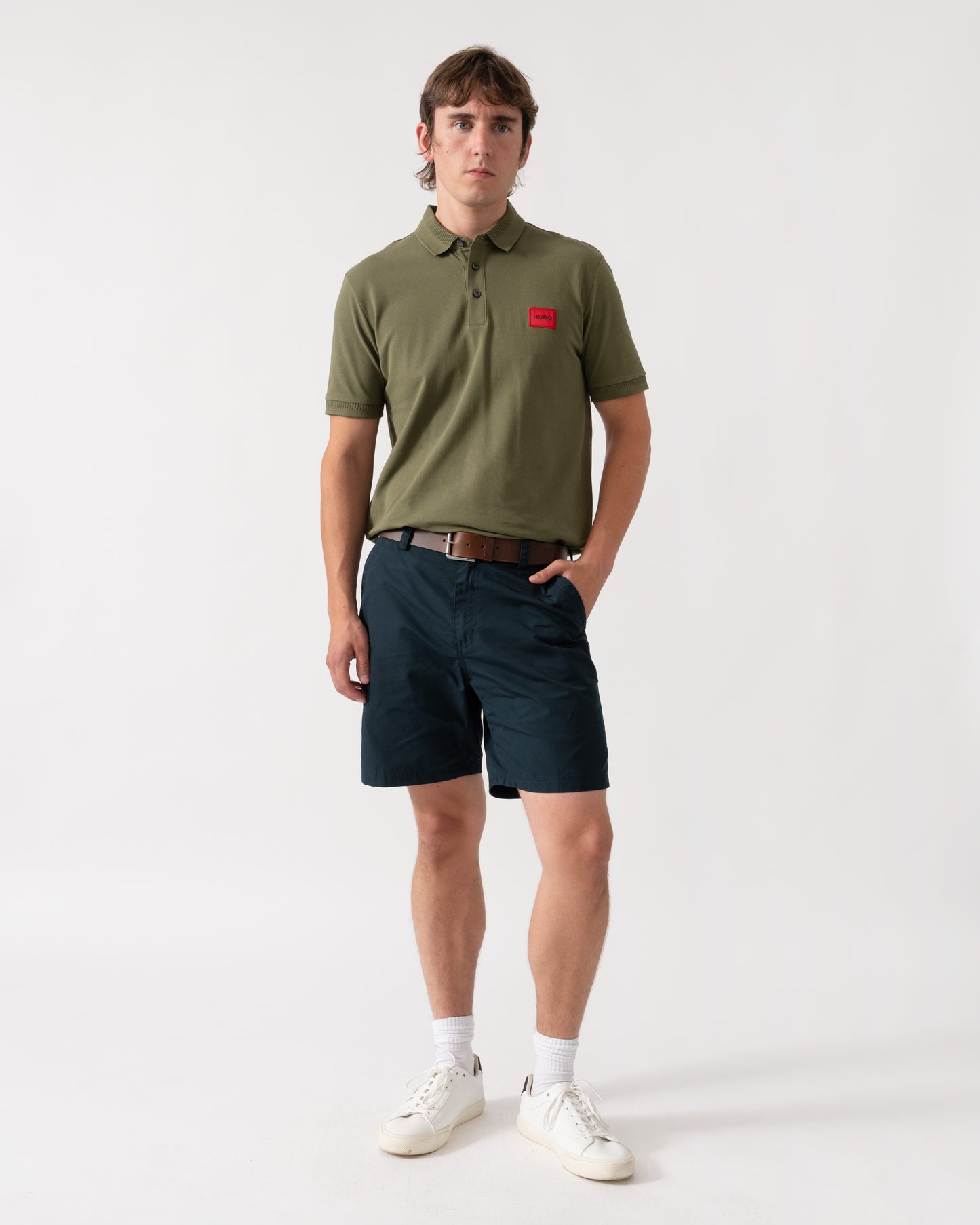 Fjallraven Vardag Relaxed Mens Shorts - Dark Navy 555