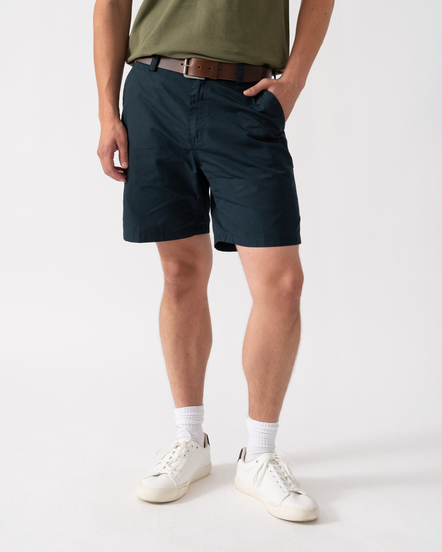 Fjallraven Vardag Relaxed Mens Shorts - Dark Navy 555