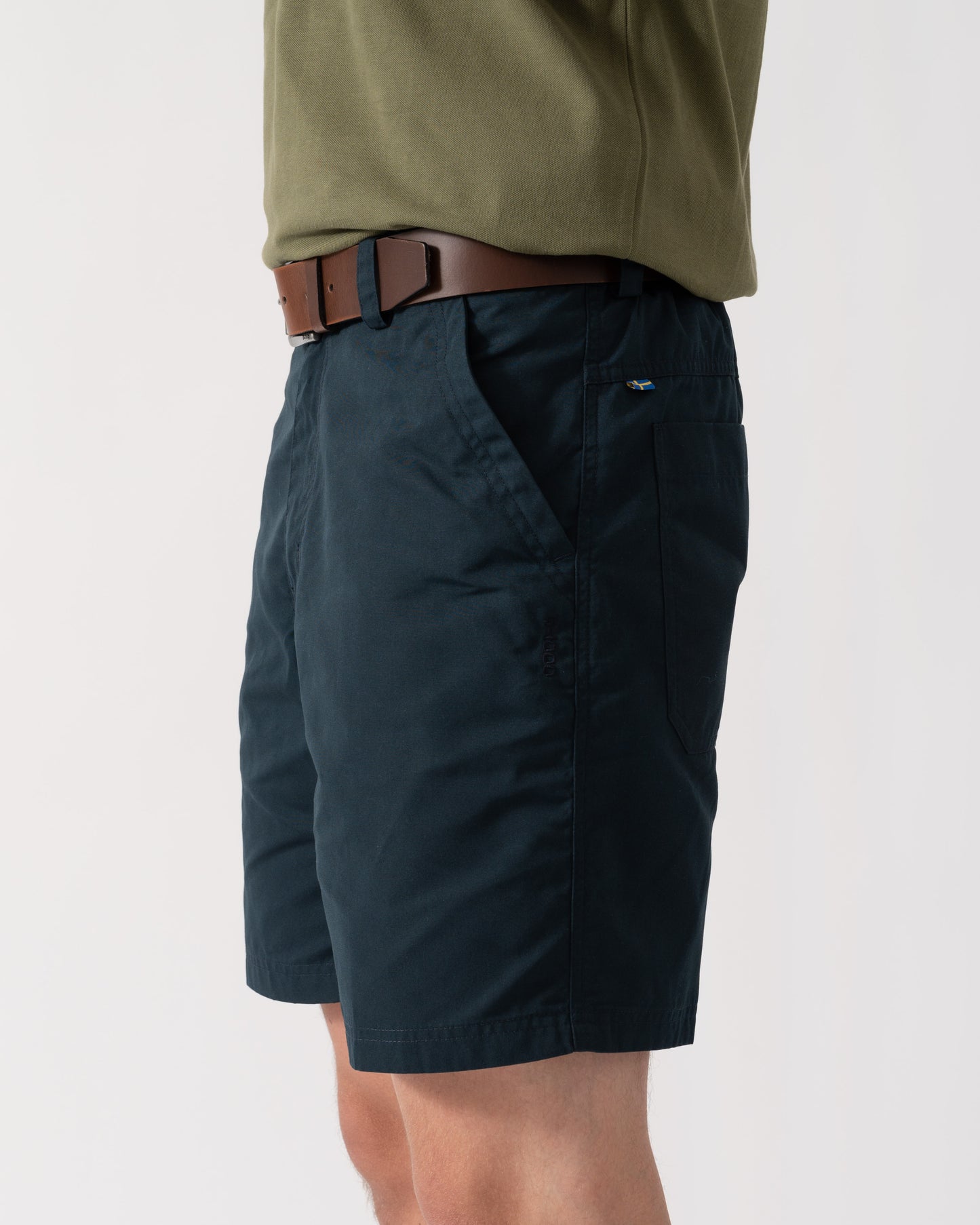 Fjallraven Vardag Relaxed Mens Shorts - Dark Navy 555