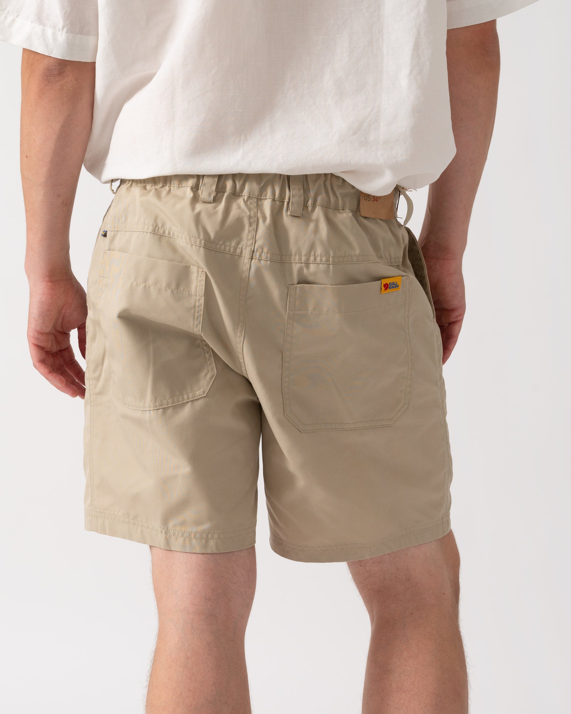 Fjallraven Vardag Relaxed Mens Shorts - Fossil 118