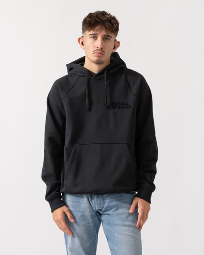 Fjallraven Classic Mens Hoodie - Black 550