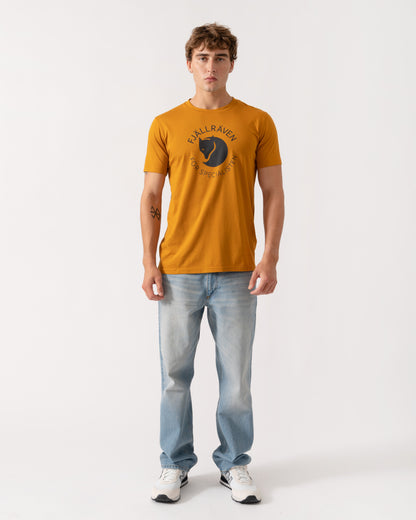Full length of Fjallraven Fox Mens T-Shirt - Acorn 166