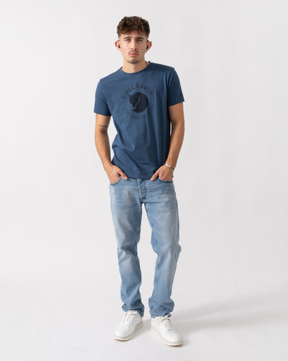 Fjallraven Fox Mens T-Shirt - Indigo Blue 534