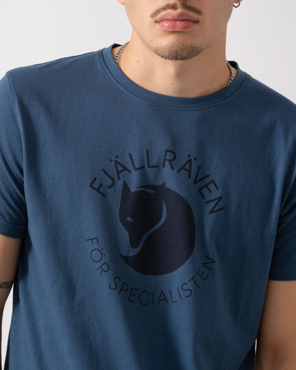 Fjallraven Fox Mens T-Shirt - Indigo Blue 534