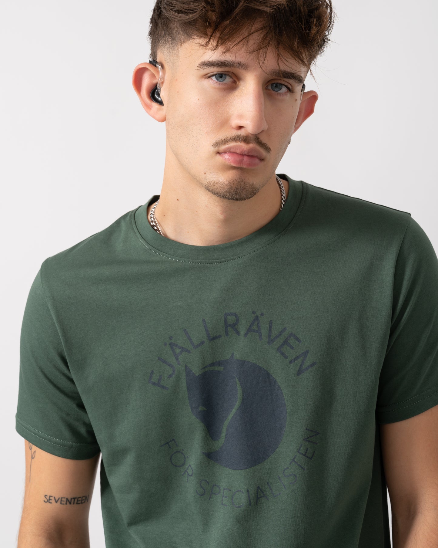 Fjallraven Fox Mens T-Shirt - Deep Patina 679