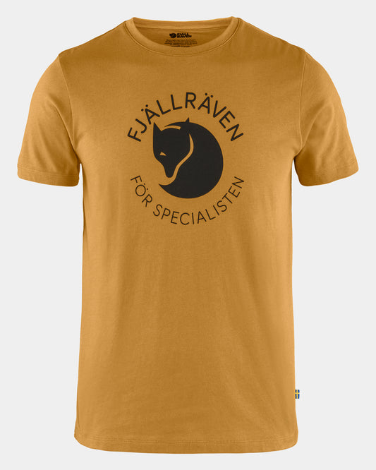 Fjallraven Fox Mens T - Shirt - Acorn 166 | CHO | Designer Mens Short Sleeve T - Shirts & Tops