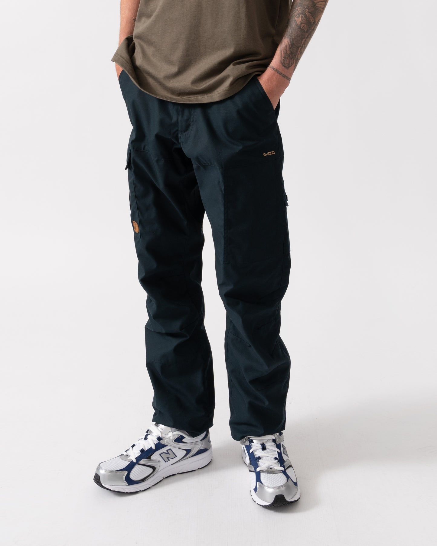 Fjallraven Karl Pro Mens Outdoor Trousers - Dark Navy 555 | CHO | Designer Mens Cargo Trousers