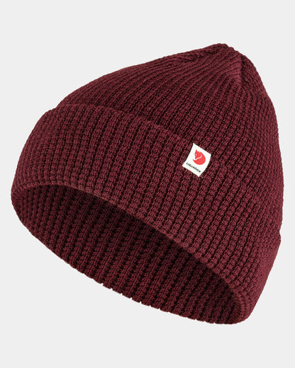 Fjallraven Tab Unisex Beanie - Dark Garnet 356