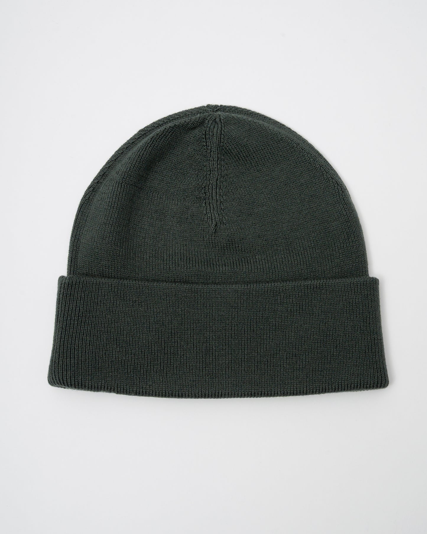 Fred Perry Mens Classic Beanie - Court Green/Navy Z86 - CHO - Designer Mens,Beanies
