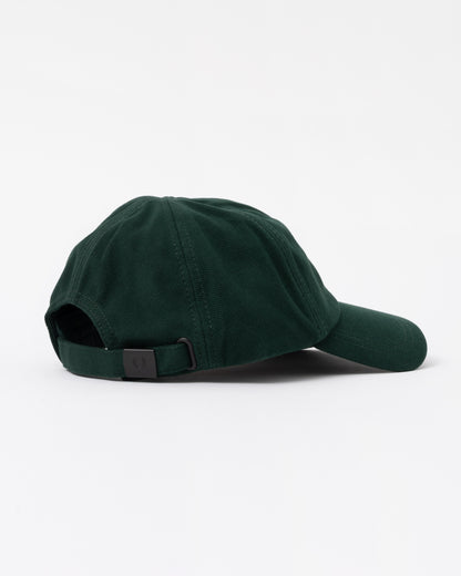 Back of the Fred Perry Mens Pique Classic Cap - Grassroots/Bronze 86D