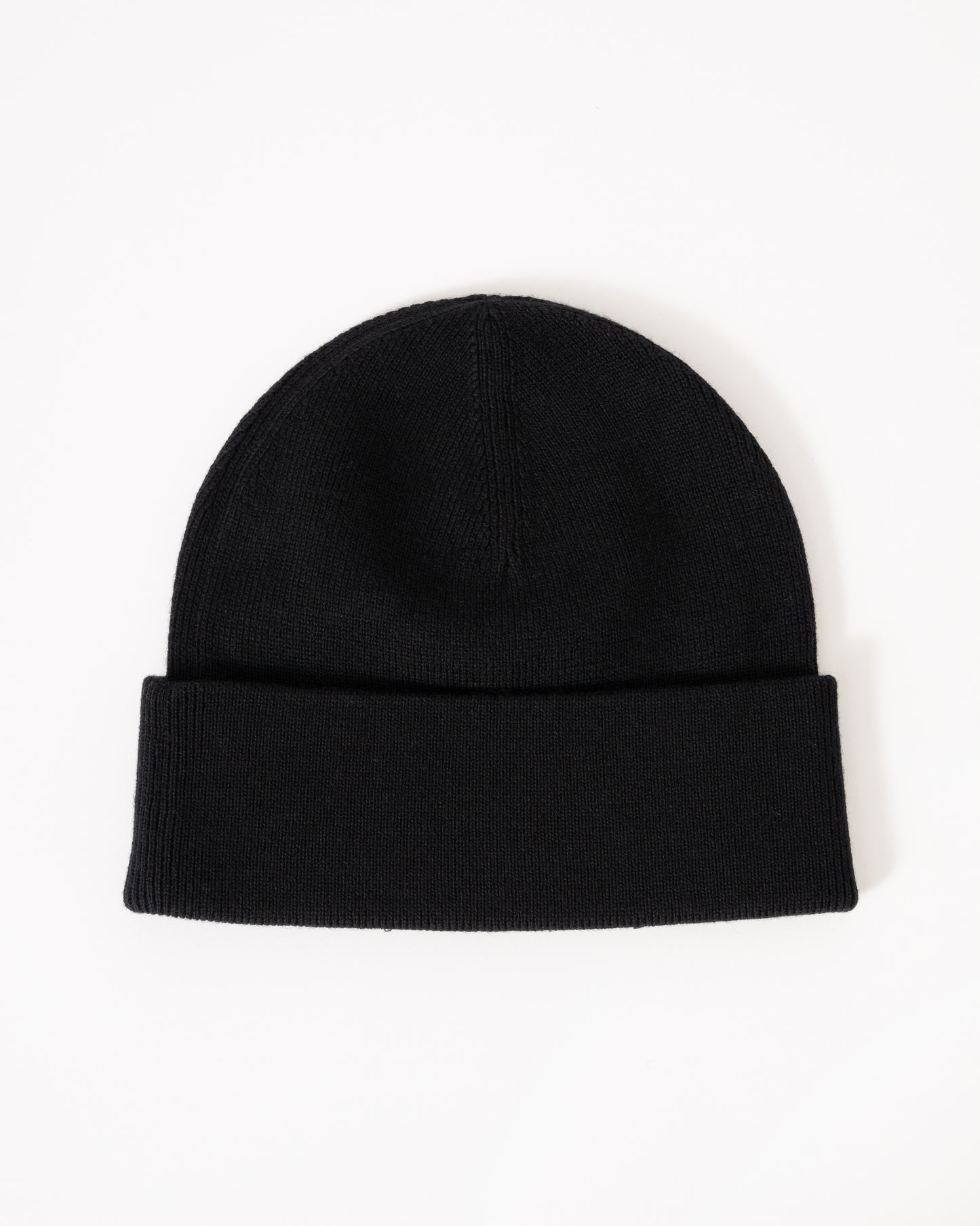 Fred Perry Mens Classic Beanie - Black/Snow White 843