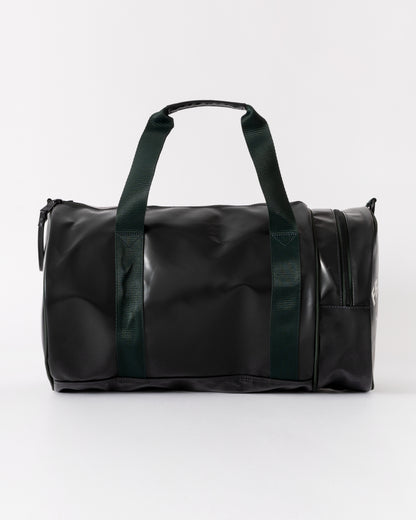 Fred Perry Tonal Barrel Bag - Night Green Q20 - CHO - Designer Mens,Duffle Bags