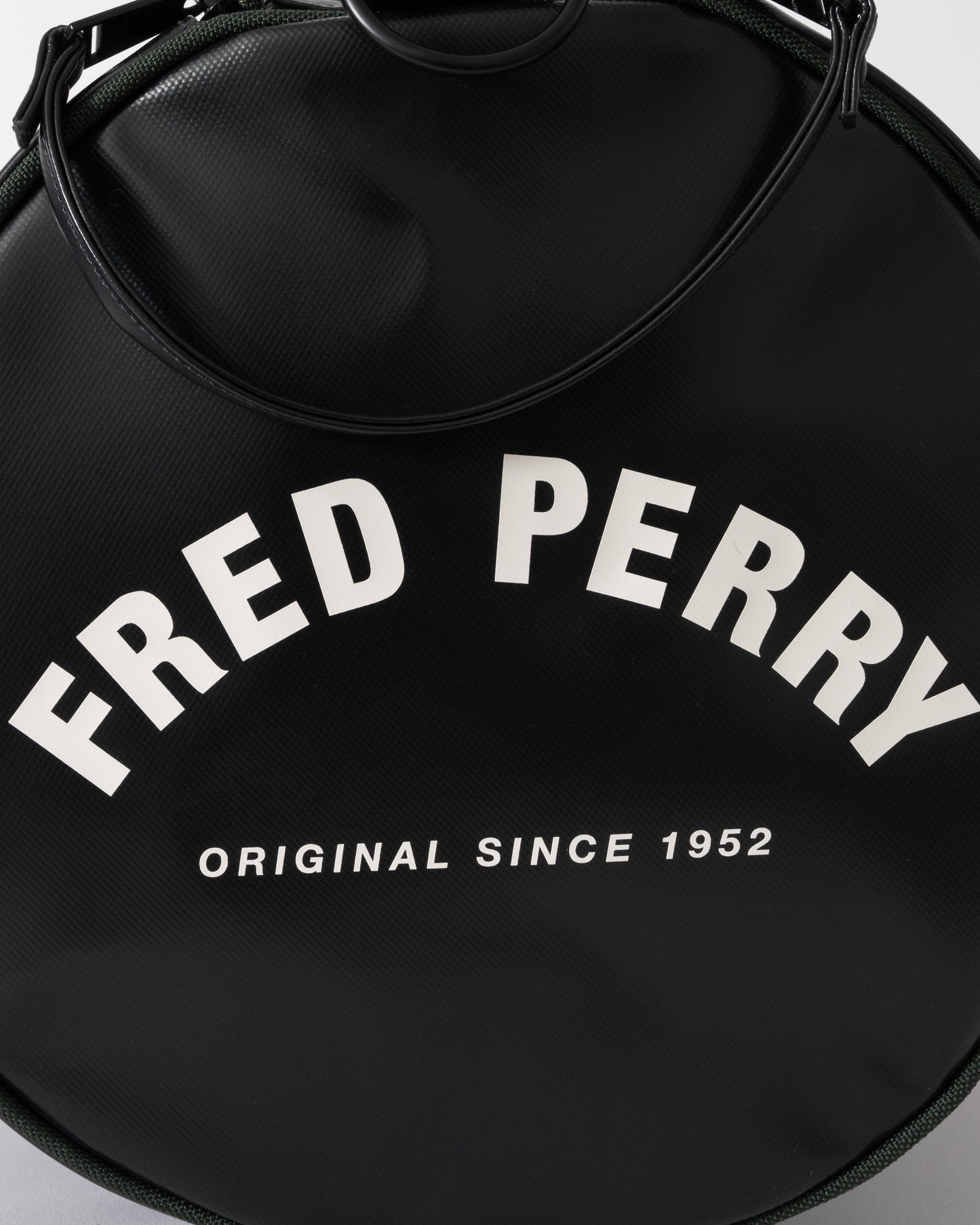 Fred Perry Tonal Barrel Bag - Night Green Q20 - CHO - Designer Mens,Duffle Bags