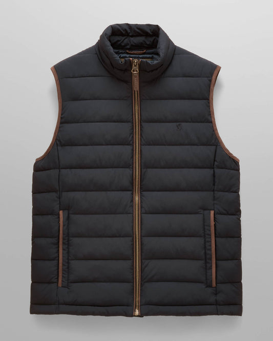 Joules Mens Heritage Padded Gilet - Navy | CHO | Designer Mens Padded Gilets