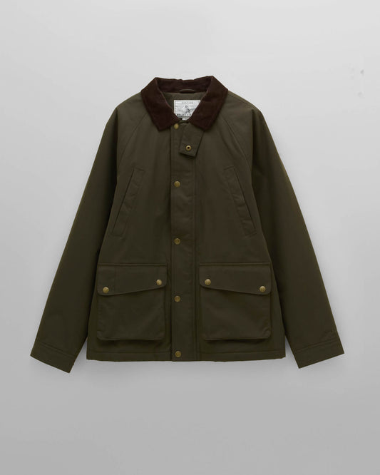 Joules Fraser Mens Field Coat - Green | CHO | Designer Mens Field Coats