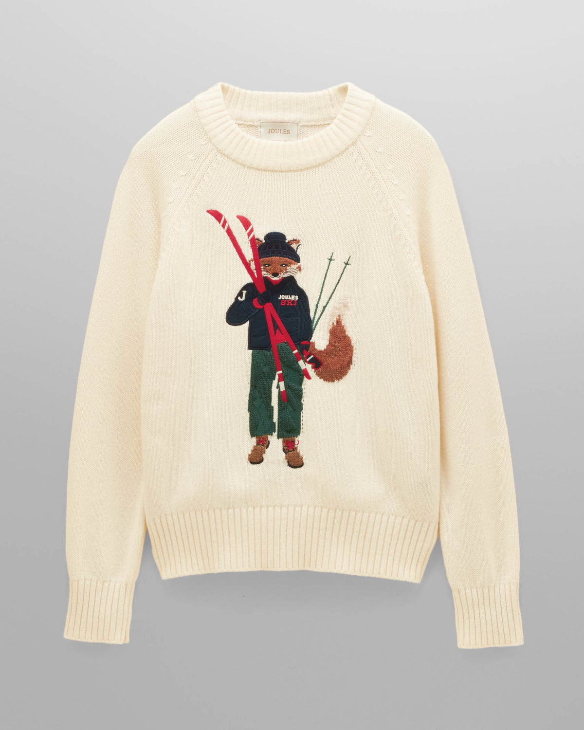 Joules Jonty Ski Womens Jumper - Cream
