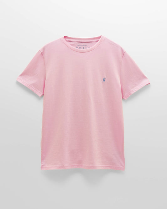 Joules Mens Everyday T-Shirt - Pink | CHO | Designer 