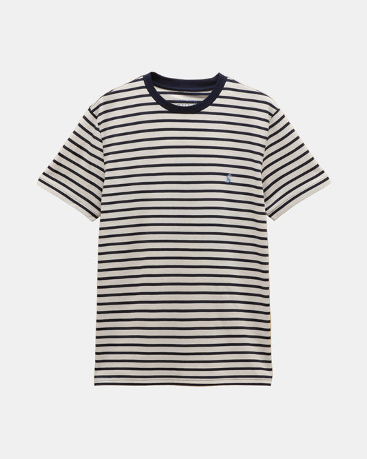 Joules Mens Everyday T-Shirt - Navy/White Stripe