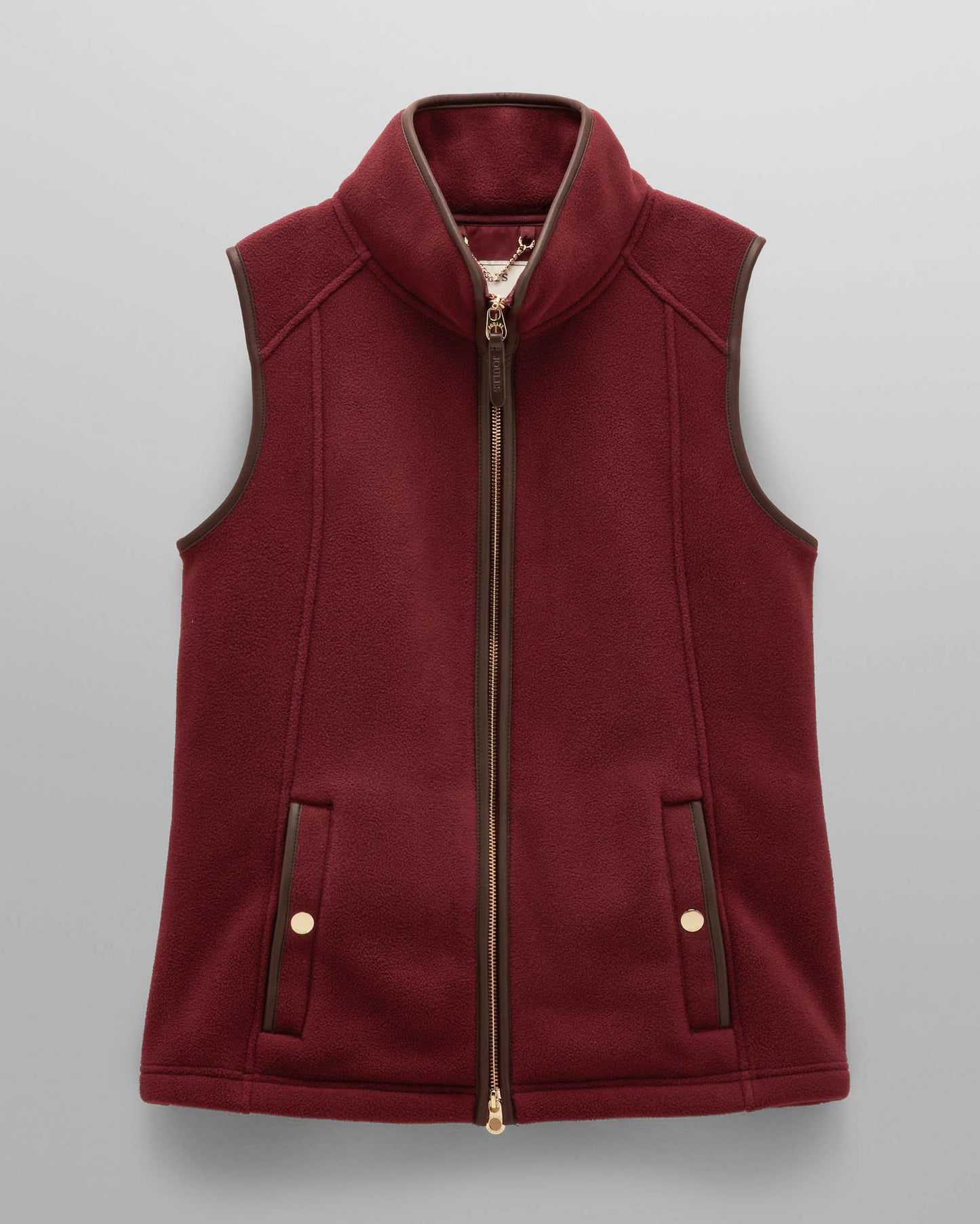 Joules Womens Heritage Gilet - Red