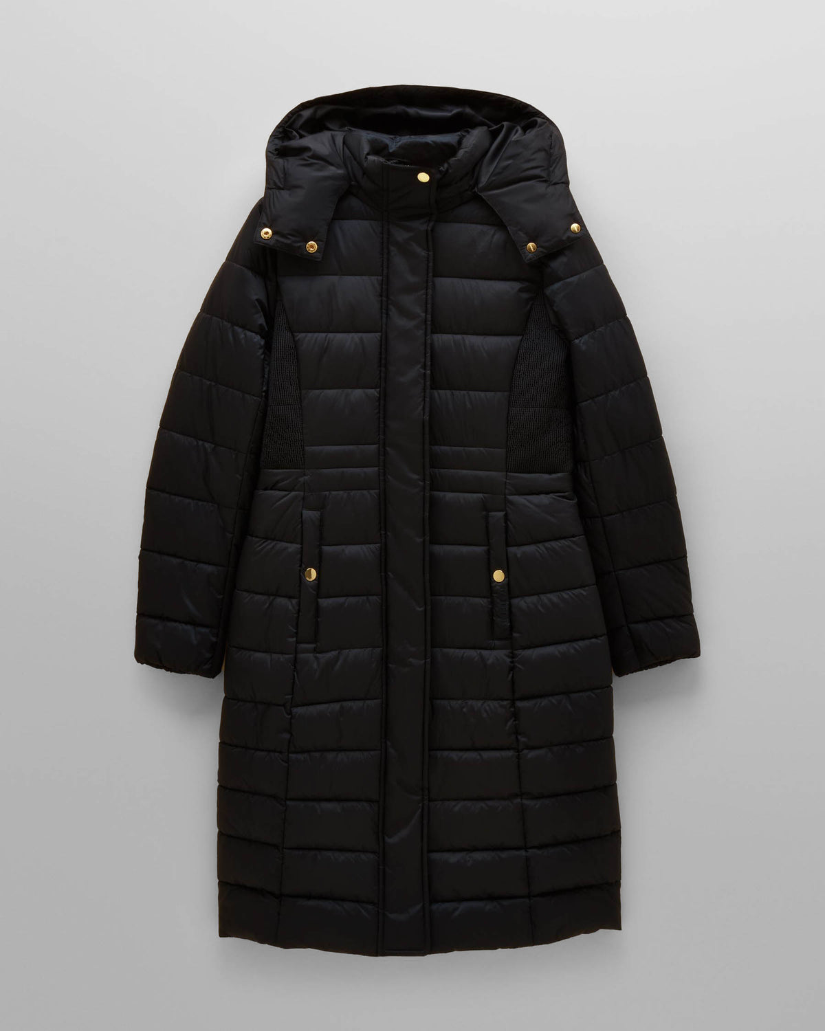 Joules Windborough Womens Showerproof Longline Padded Coat - Navy