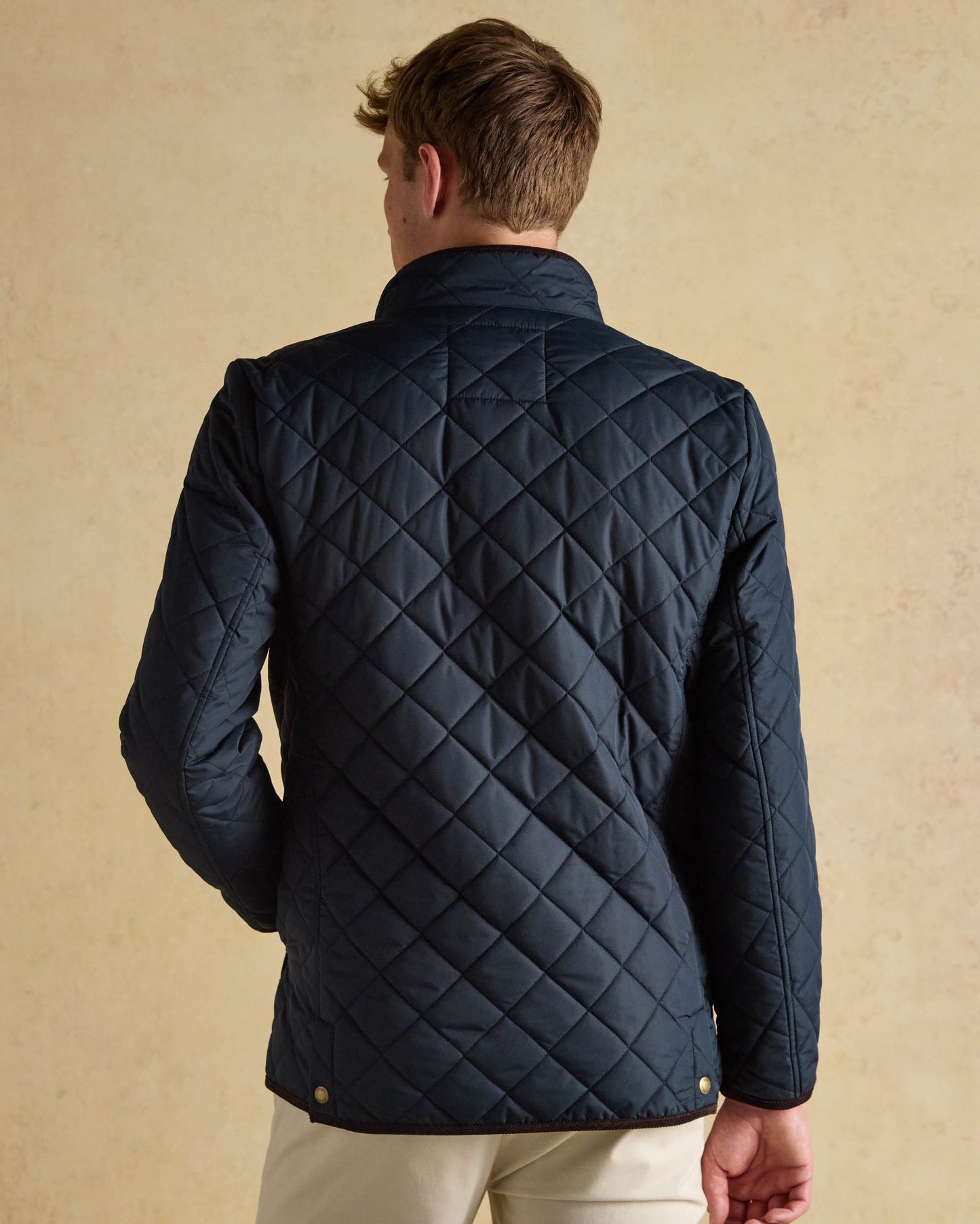 Joules Maynard Mens Quilted Jacket - Navy