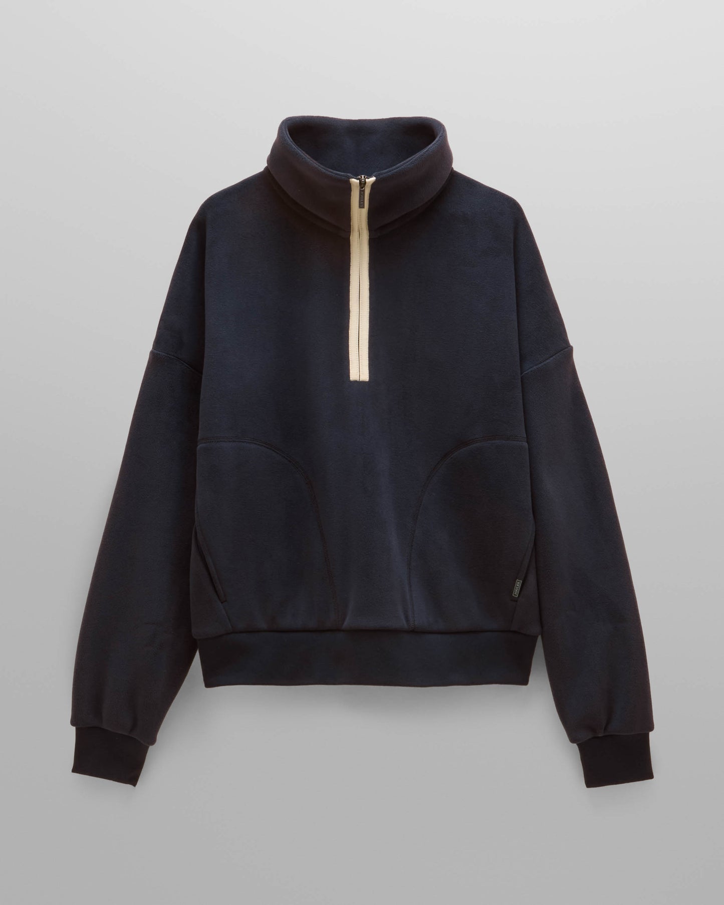 Joules Velvet Womens 1/4 Zip Fleece - Navy