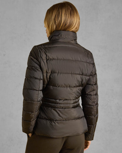 Joules Paddock Womens Showerproof Padded Jacket - Brown, back
