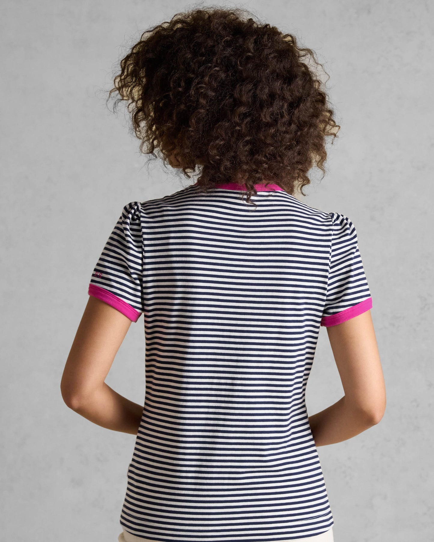 Joules Erin Womens Striped T-Shirt - Navy Stripe - CHO - Designer 