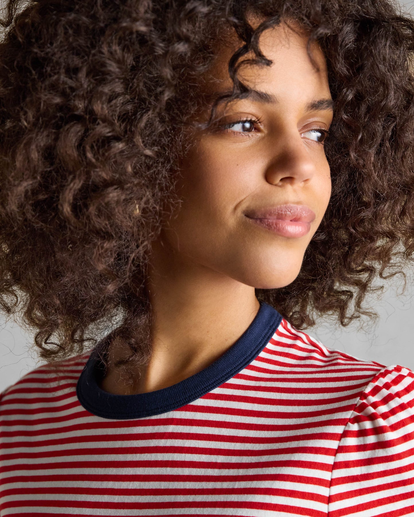 Joules Erin Womens Striped T-Shirt - Red Stripe - CHO - Designer 