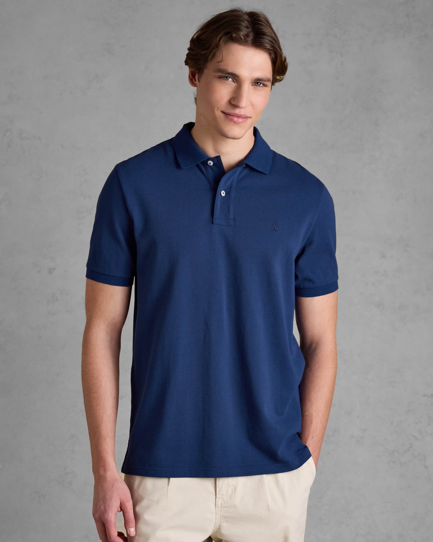 Joules Woody Mens Polo Shirt - Dark Blue