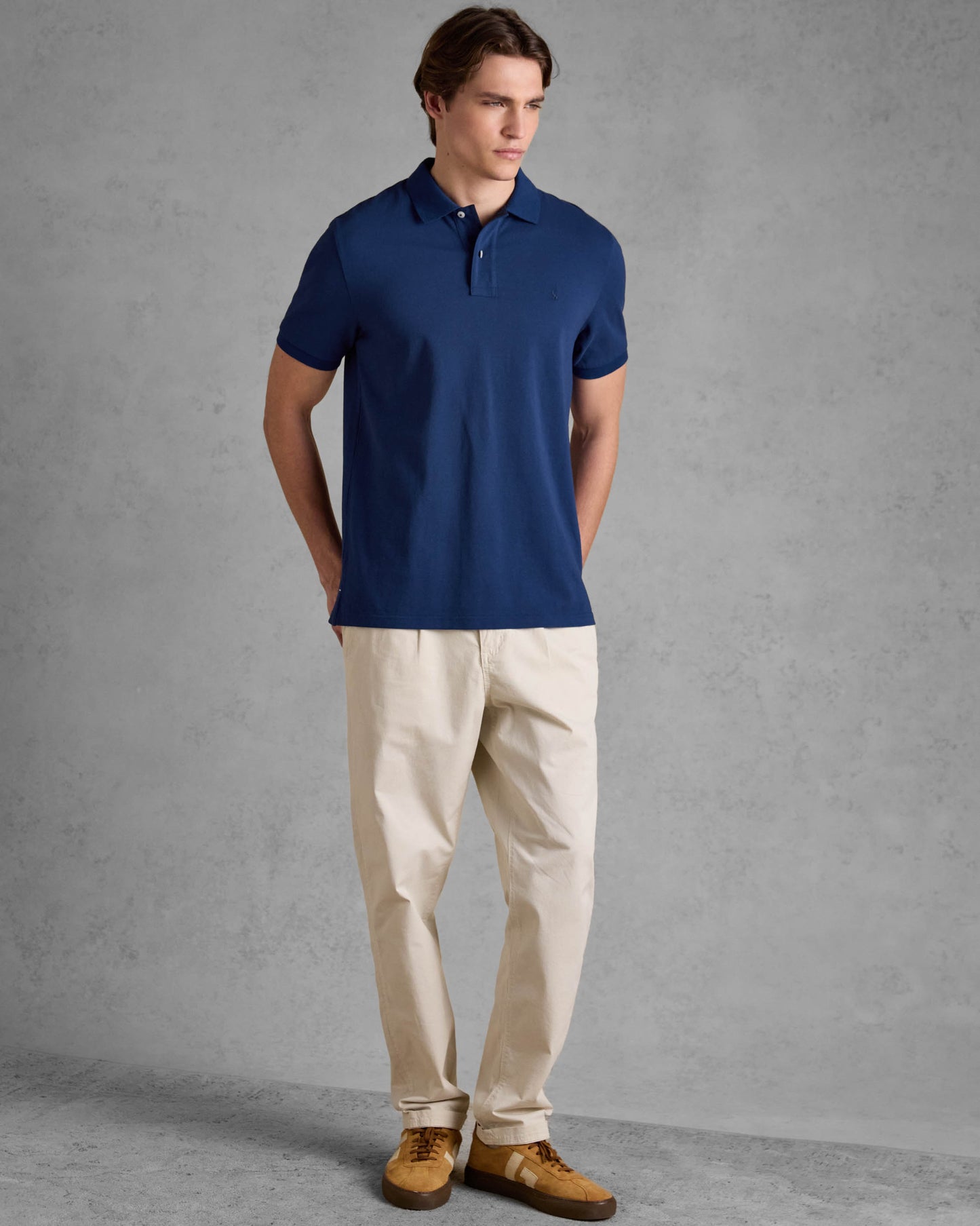 Joules Woody Mens Polo Shirt - Dark Blue