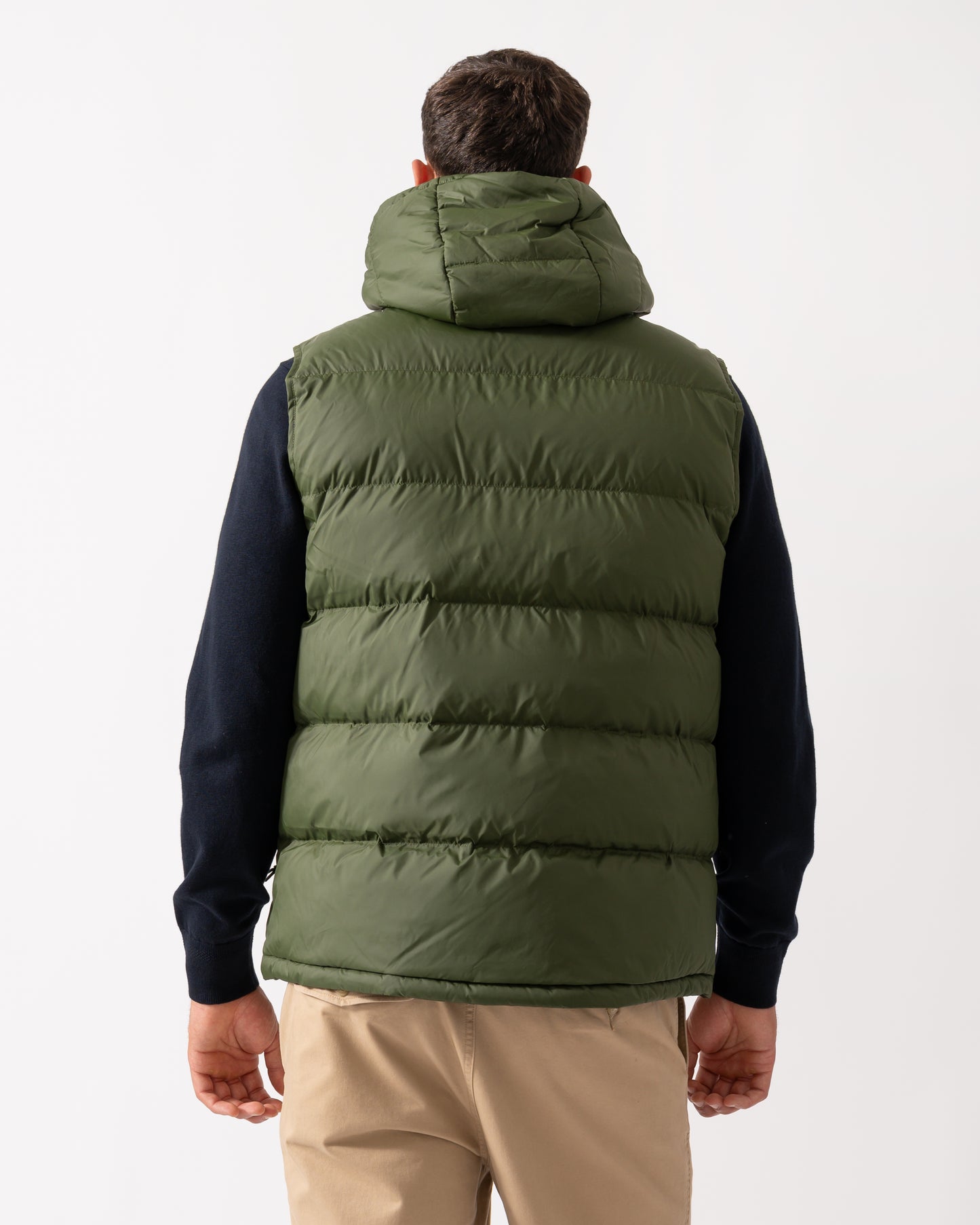 GANT Mens Active Cloud Puffer Vest - 360 Country Green