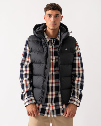 GANT Mens Active Cloud Puffer Vest - 5 Black