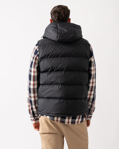 GANT Mens Active Cloud Puffer Vest - 5 Black