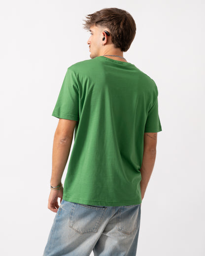 GANT Mens Regular Fit Short Sleeve Shield Logo T-Shirt - 366 Grass Green