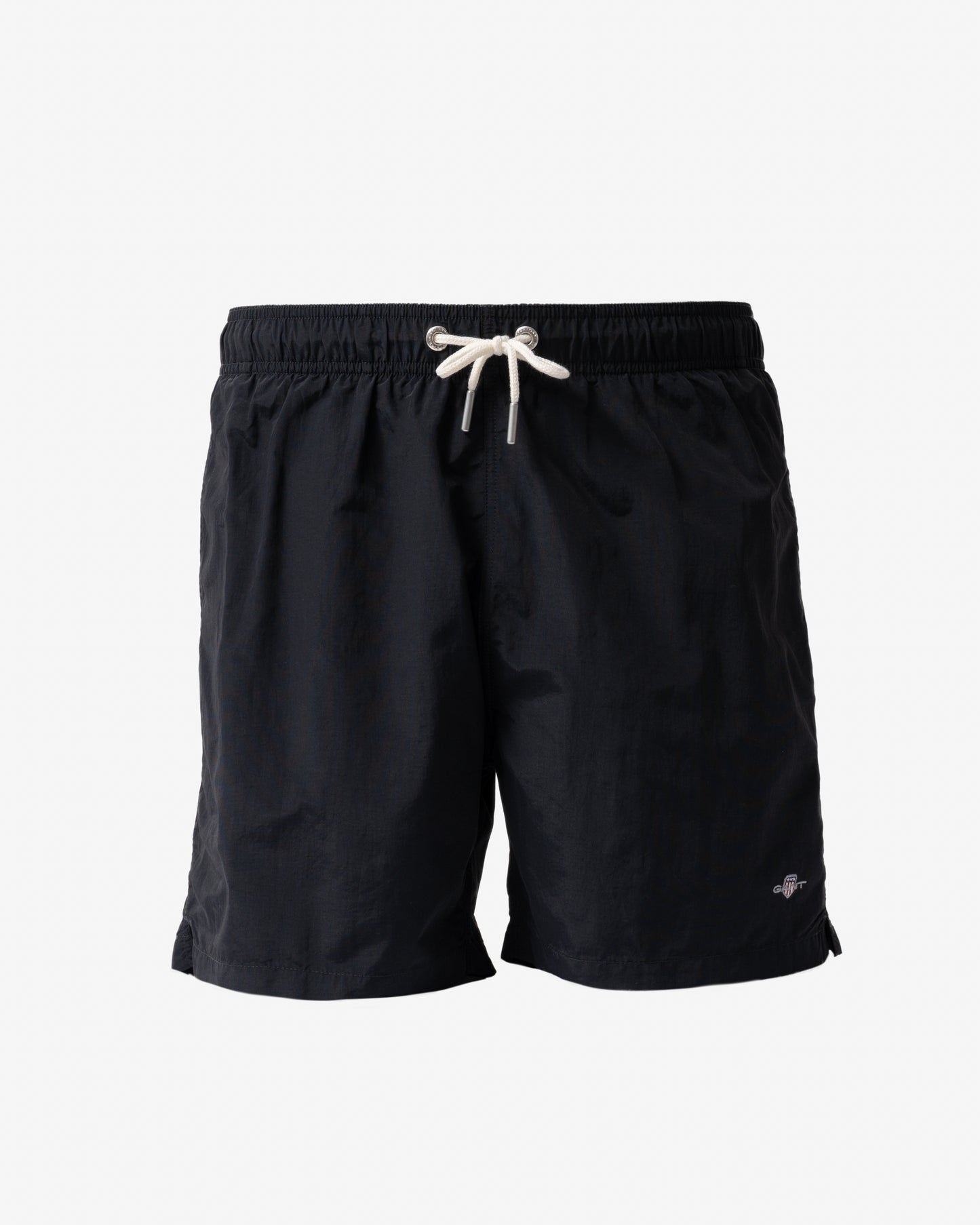front of GANT Mens Swim Shorts in 5 Black