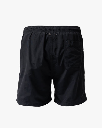 back of GANT Mens Swim Shorts in 5 Black