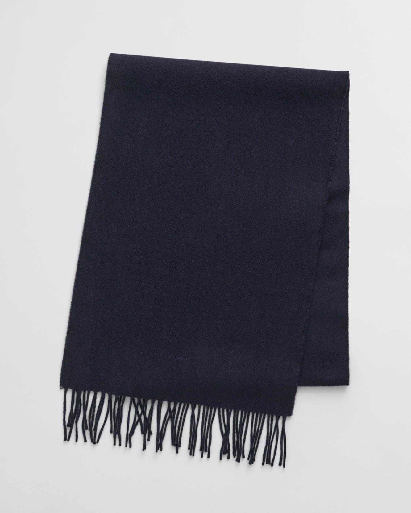 GANT Mens Wool Scarf - 433 Evening Blue