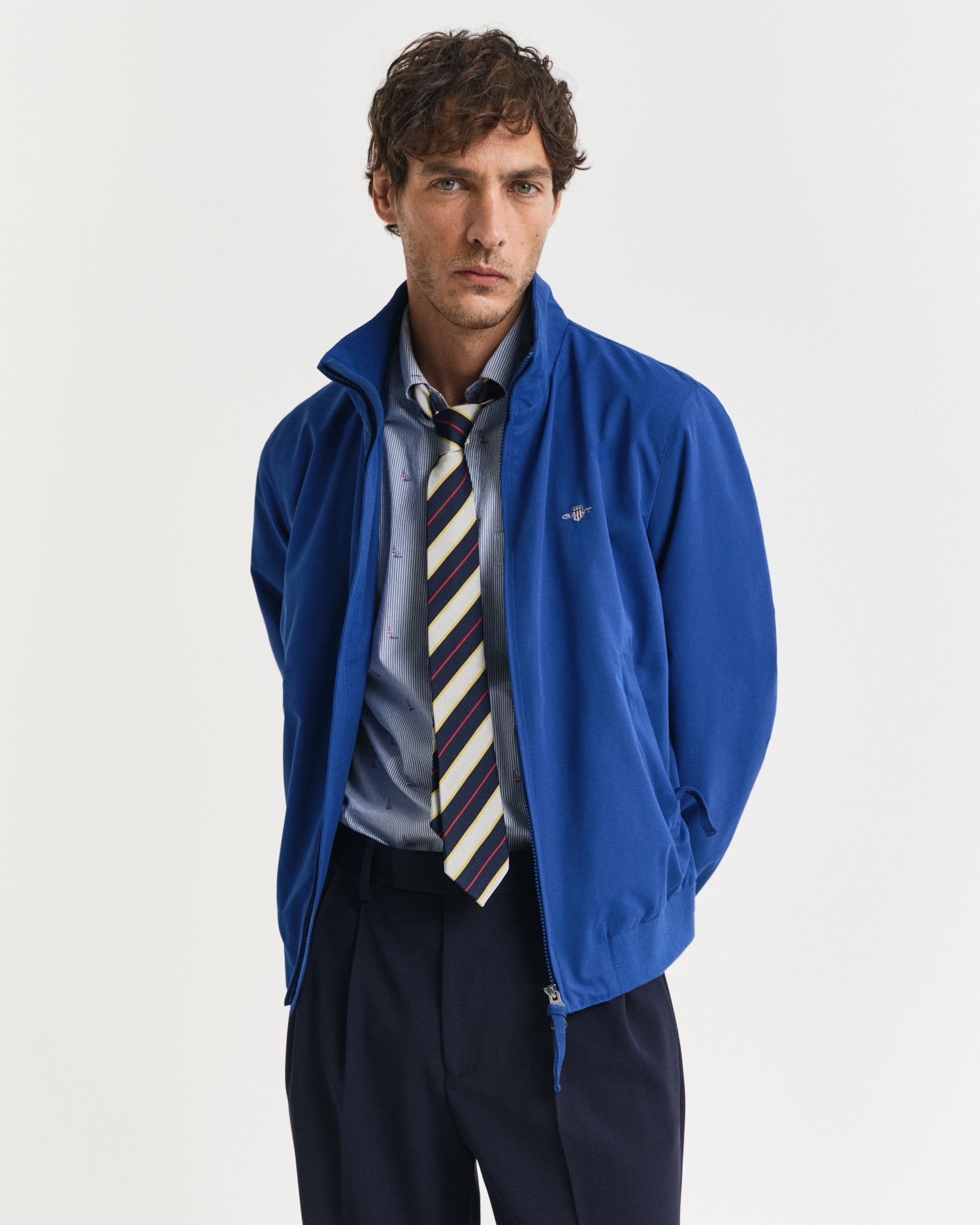 GANT Mens Lightweight Hampshire Jacket 416 Deep Cobalt – CHO