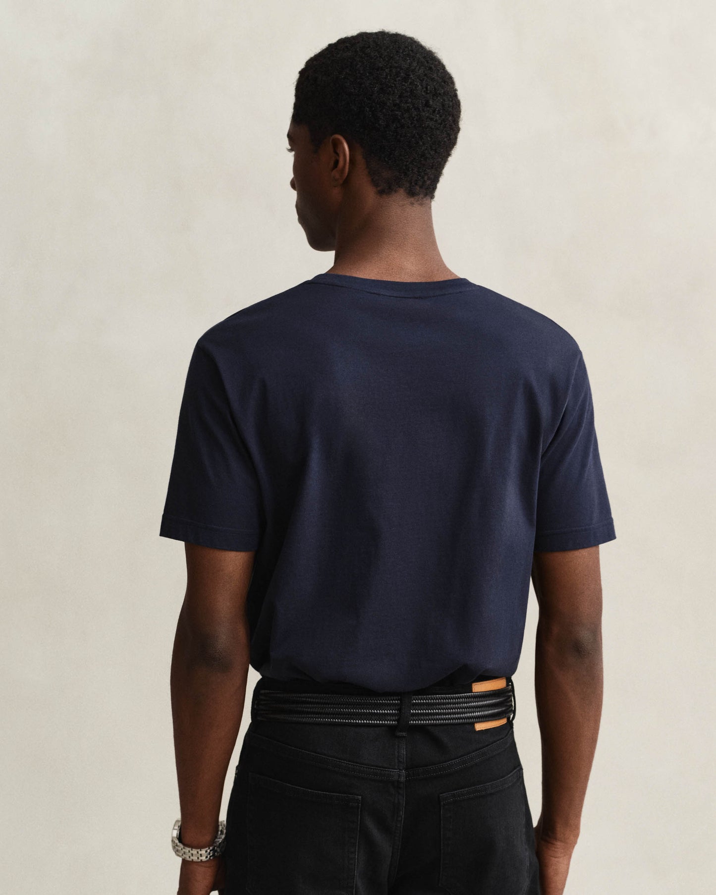 GANT Mens Archive Shield T-Shirt - 433 Evening Blue