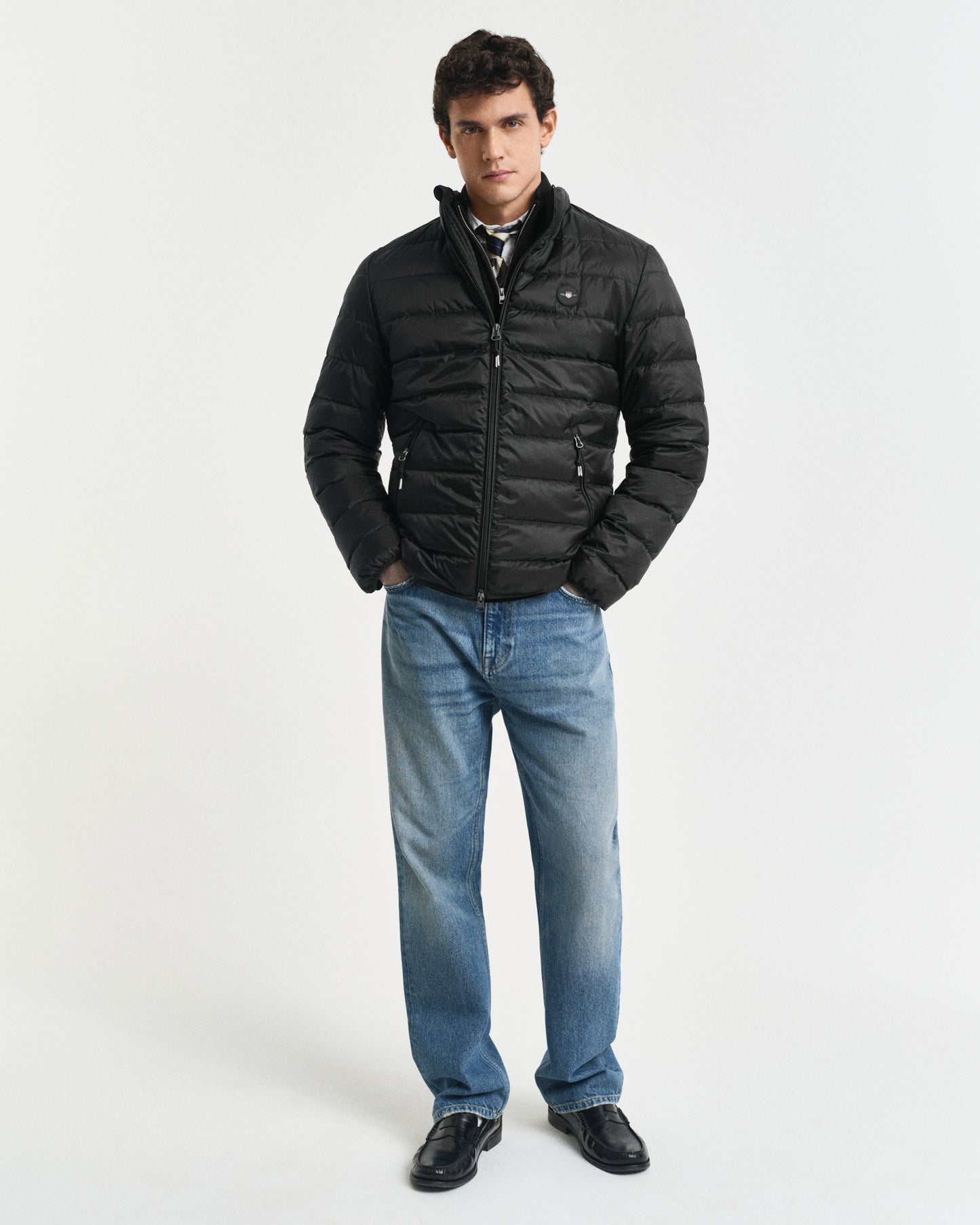 GANT Mens Light Down Padded Jacket - 5 Black