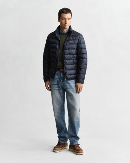 GANT Mens Light Down Padded Jacket - 433 Evening Blue