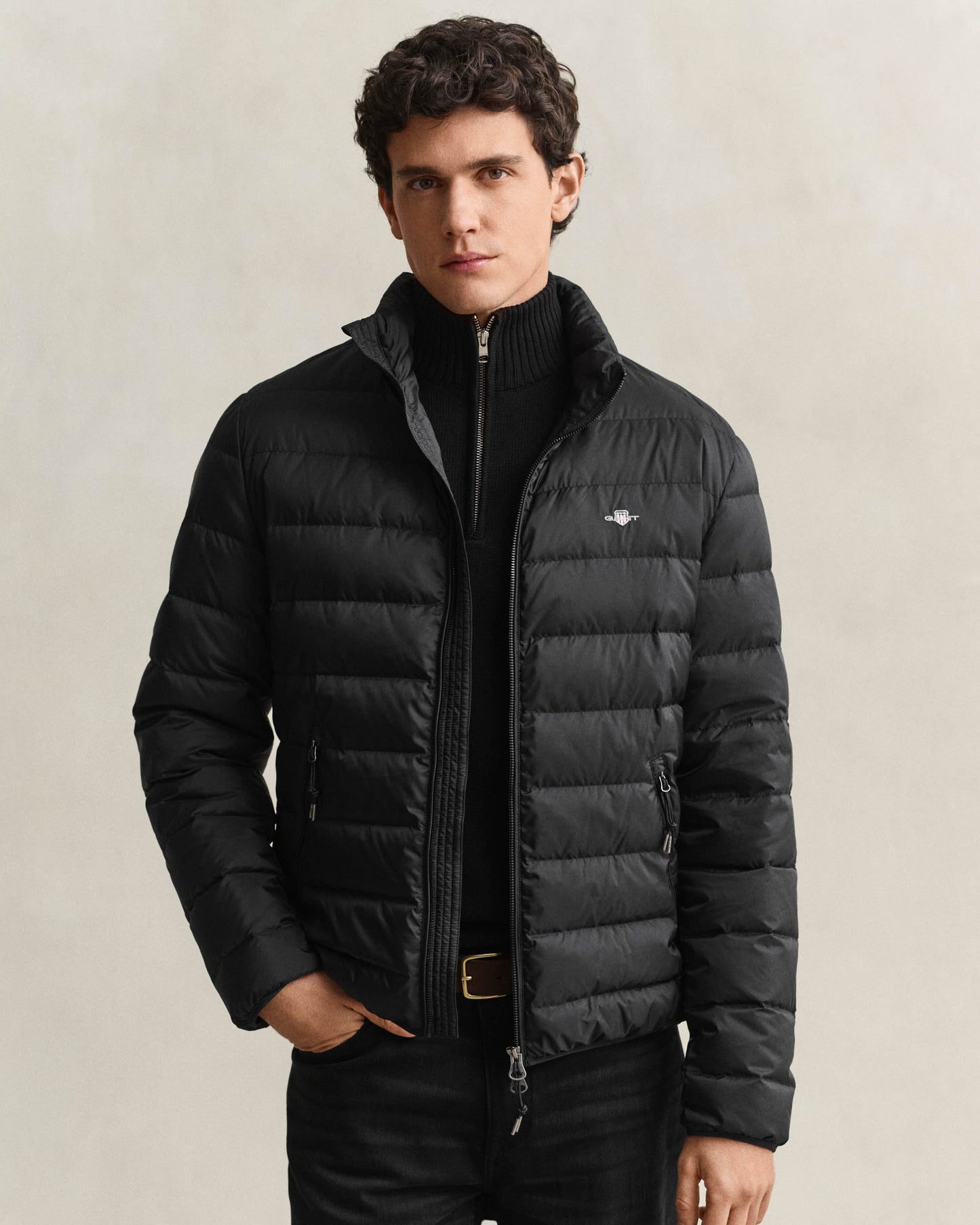 GANT Mens Light Down Jacket - 5 Black