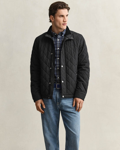 GANT Mens Quilted Jacket - 5 Black