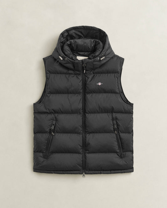 GANT Mens Active Cloud Vest - 5 Black