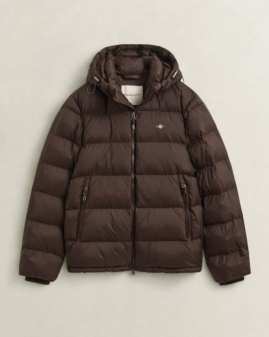 GANT Mens Active Cloud Jacket - 217 Black Brown
